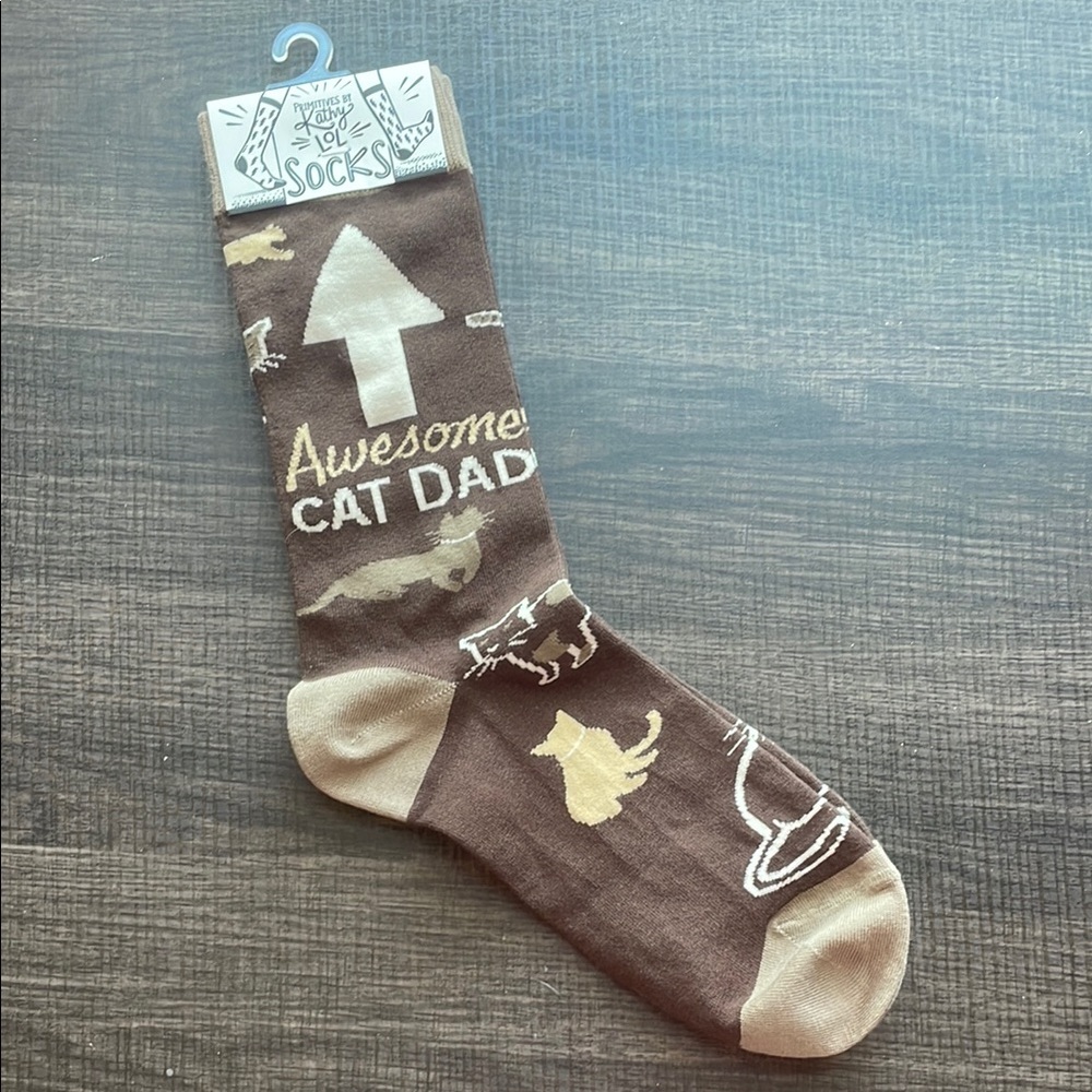 Primitives by Kathy Cat Lover Socks